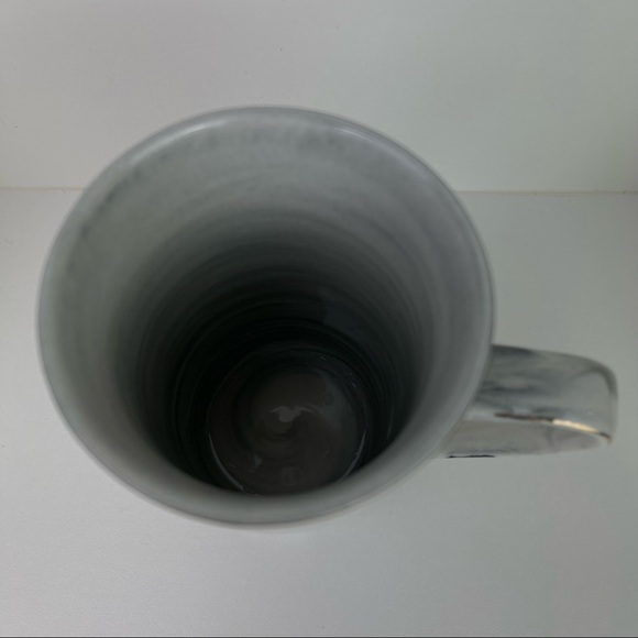 Mrs Coffee Tea Mug Matching lid with spoon/straw opening Marble Pattern - Picture 6 of 6